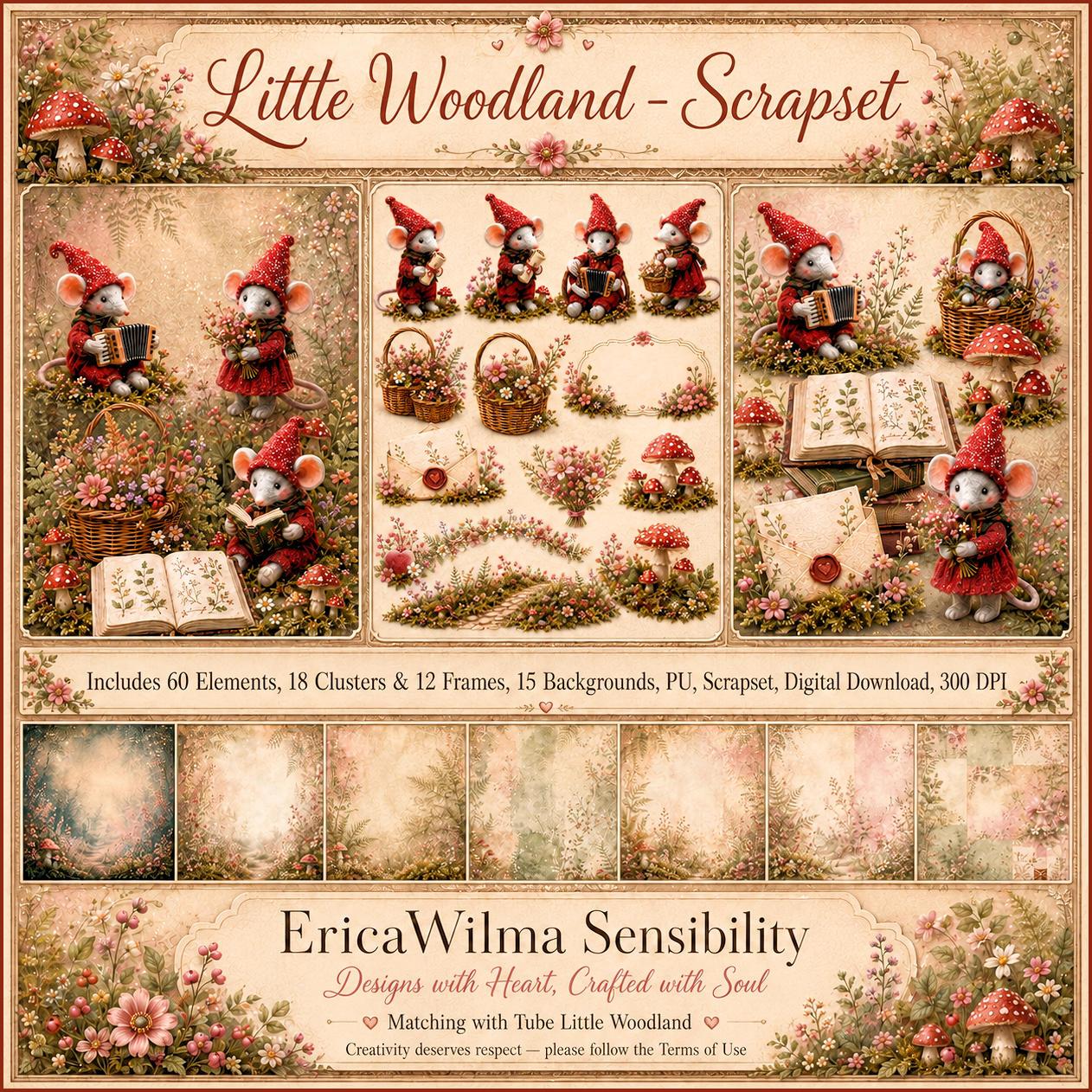 (image for) EW AI Little Woodland - Scrapset 2026